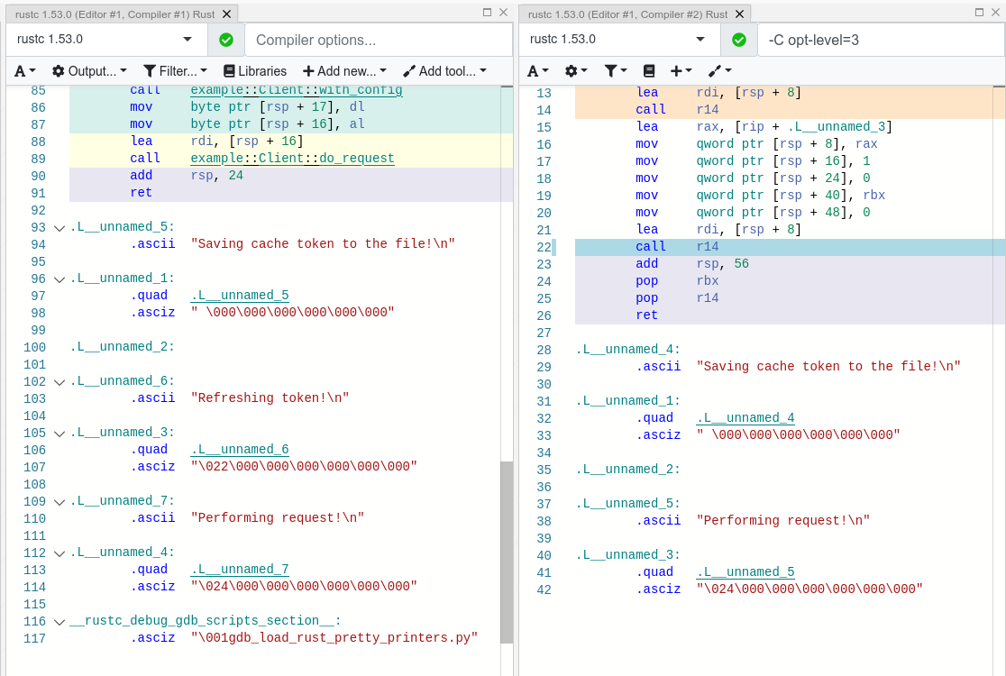 Preview image, with a screenshot of Godbolt's compiler explorer